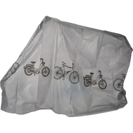 Relaxdays Fahrradgarage Kunststoff grau
