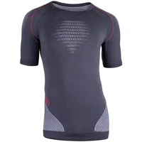 Uyn Herren Evolutyion Uw Sh_Sl Shirt, charcoal/white/red XXL