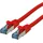 Roline Patchkabel Cat.6A S/FTP (PiMF), Component Level, LSOH, rot, 5 m