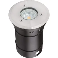 KANLUX Bodeneinbaustrahler Edelstahl 14,5 cm GU10 IP54 silber