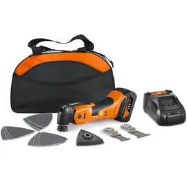 Fein Akku-Oszillierer - Akku MULTIMASTER AMM 700 MAX 4 Ah in Nylon-Tasche mit Akku und Schnellladegerät