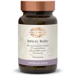 Innere Ruhe mit Passionsblume und Weißdorn Presslinge