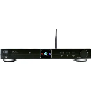 Renkforce RF-DAB-IR1700 Radio-Adapter DAB+, UKW, WLAN, LAN, Bluetooth®, DLNA Internetradio, DLNA-fähig Schwarz