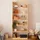 Idimex Standregal 80 x 30 x 200 cm Beige