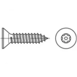 TOOLCRAFT Sicherheitsschrauben 4,8 mm 19 mm 100 Stück
