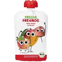 Erdbär Freche Freunde Bio Quetschmus Apfel, Mango & Pfirsich 100 g
