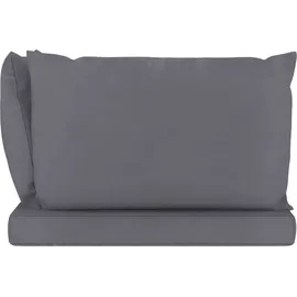 vidaXL Palettenkissen 3-tlg. anthrazit