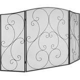 Vevor Funkenschutzgitter Eisen Kaminschutz 121,92cm Kamingitter Ofengitter Vintage Ofenschutzgitter 0–40°c Kaminschutzgitter Kaminofen Schutzgitter Ofenschirm Gitter Gegen Funkenflug 3-teilig