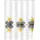 Wenko Duschvorhang Stones with Flower 180 x 200 cm mehrfarbig