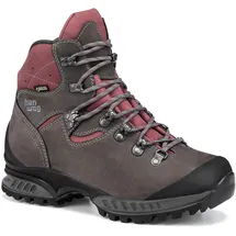 Hanwag Tatra II Wide GTX Damen Asphalt/Dark Garnet 36