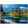 WallArena - Vlies Fototapete Gebirge Berge 250x175 cm - Fototapeten - Tapeten - für Wohnzimmer Schlafzimmer - Vliestapete Wandtapete Tapete 3D Effekt- inkl. Kleister - Landschaft Wald See