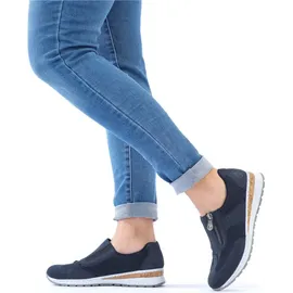 Rieker Slip-On Sneaker Damen Blau 36