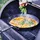 B&K BK Black Steel Bratpfanne aus Kohlenstoffstahl, Geeignet für Induktion, Backofen- und Bratrostsicher bis 350C, Langlebig und Professionell, Schwarz
