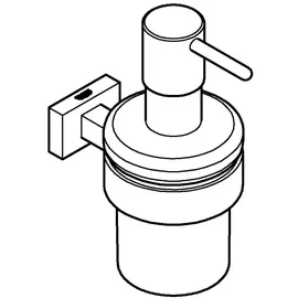 Grohe Seifenspender Essentials Cube 160ml Chrom