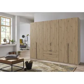 WIMEX Drehtürenschrank Mugano 225 x 208 x 58 cm Schwarz