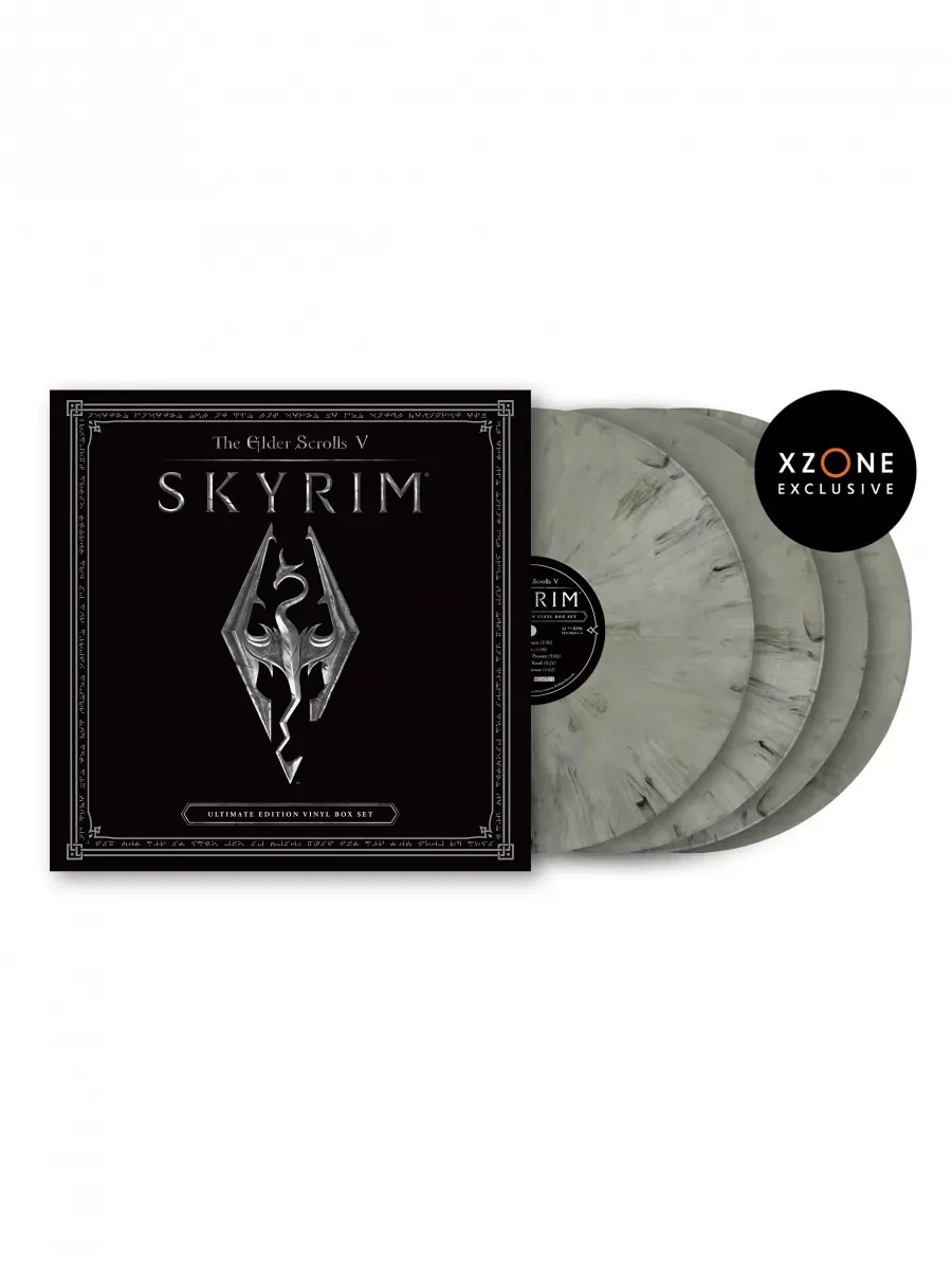 Offizieller Soundtrack The Elder Scrolls V: Skyrim auf 4x LP (Ultimate Edition Box Set 2024) (Xzone Exklusiv)
