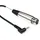 Hosa Mikrofonkabel XLR3F auf 3.5mm, 0,3m