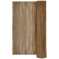 vidaXL Weidenzaun 100 x 100 cm Braun/Holz