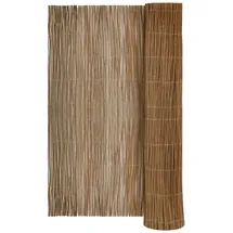 vidaXL Weidenzaun 100 x 100 cm Braun/Holz