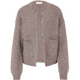 Cartoon Strick-Cardigan mit Taschen