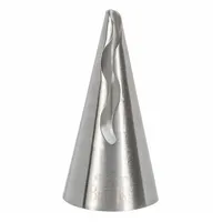 Birkmann 1010738510 Rüschentülle 6 geschwungen, 24 mm, Kunststoff, Grau,