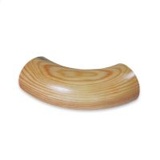 Handlauf Bogen Kiefer rund, 45° oder 90° in Ø 40 - 50 mm, für Holzhandlauf