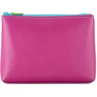 MyWalit Kosmetiktasche Leder 21 cm, Necessaire, Grau