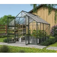 Vitavia Gewächshaus Orbit 8300, ESG/NSG, inkl. Fundament, Dunkelgrün