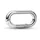 Pandora Rechteckiger Zu Öffnender Link Silber 793033C00