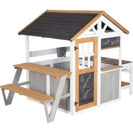 roba Spielhaus mit Tischset und BBQ-Küche Multicolor/Holz