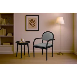 Home Affaire Armlehnstuhl ROMA Massivholz schwarz