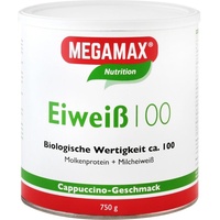 MEGAMAX Eiweiß 100 Cappuccino Pulver 750 g