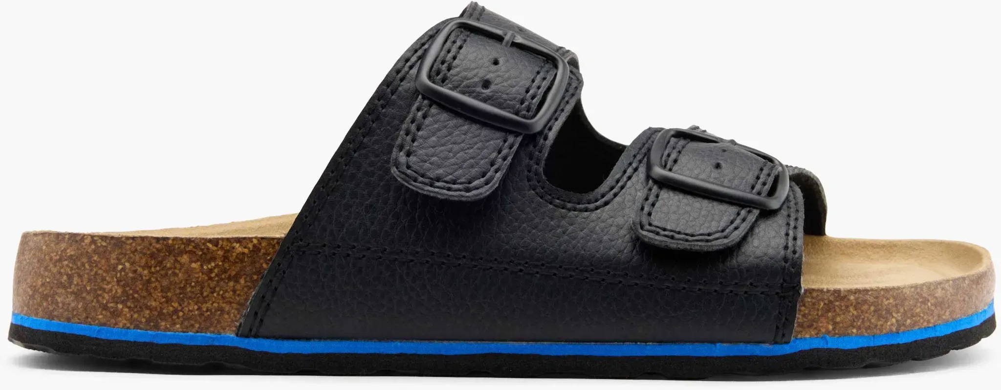 Björndal  Tieffuß Pantolette Schwarz, Herren, Größe: 43, Material: PU/Textil - Björndal  Tieffuß Pantolette Schwarz, Herren, Größe: 43, Material: PU/Textil - man - Schwarz