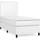 vidaXL Boxspringbett 90 x 200 cm Weiß