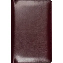 Brunnen Visitenkartenmappe Soft 12,5x20cm bordeaux Packung mit 2 Stück