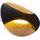 GLOBO Wandlampe 6W 230lm schwarz gold