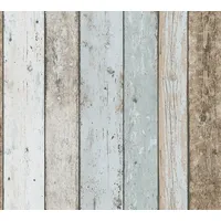 A.S. Création Il Decoro Tapete 10,05 m x 0,53 m 899927 beige/blau/braun