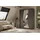 masseno Schwebetürenschrank VOCE 160 x 216 x 61 cm Grau
