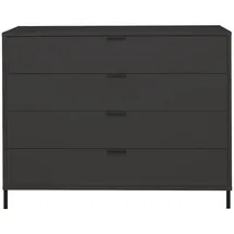 58 aufm Kessel Kommode Erna 119 x 102 x 45 cm Anthrazit