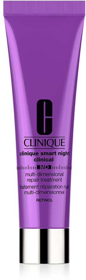 Clinique Smart Night Clinical MD Traitement Réparation Nuit Multi-Dimensionnel Retinol - Soin Anti-Âge 30 ml crème