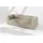konsimo® 3-Sitzer Einzelsofa 3-Personen FEROX, hergestellt in der EU,aus breitem Cordstoff,Modern,3-Sitzer beige|braun