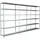 SCHULTE Regalwelt Grundregal Metall 230x260x35 cm weiß 18 Böden