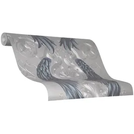 Glööckler Imperial Vliestapete 10,05 x 0,7 m 300 g Blau/Lila/Silber 52579