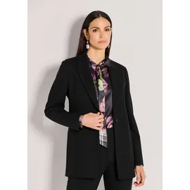 Madeleine Eleganter Longblazer mit Stretch-Komfort in schwarz | Gr.: 34