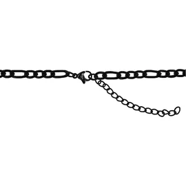 Adelia's Figarokette Edelstahl schwarz 55 cm
