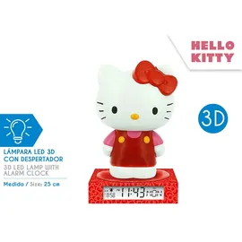 CeDe Hello Kitty 3D Lampe mit Wecker