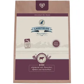 Lakefields Trockenfleisch-Menü Rind 2 x 2,5 kg