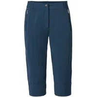 Vaude Farley Stretch Capri III Hosen Dunkelblau 46
