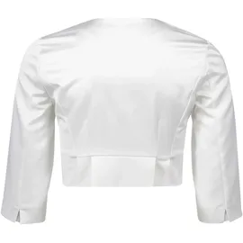 Vera Mont Bolerojacke mit Kellerfalten Weiß XL