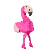 Relaxdays Piñata Flamingo 80 cm x 40 cm rosa/pink